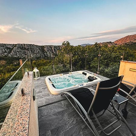 Summer House Nika with Jacuzzi Slime Exterior foto