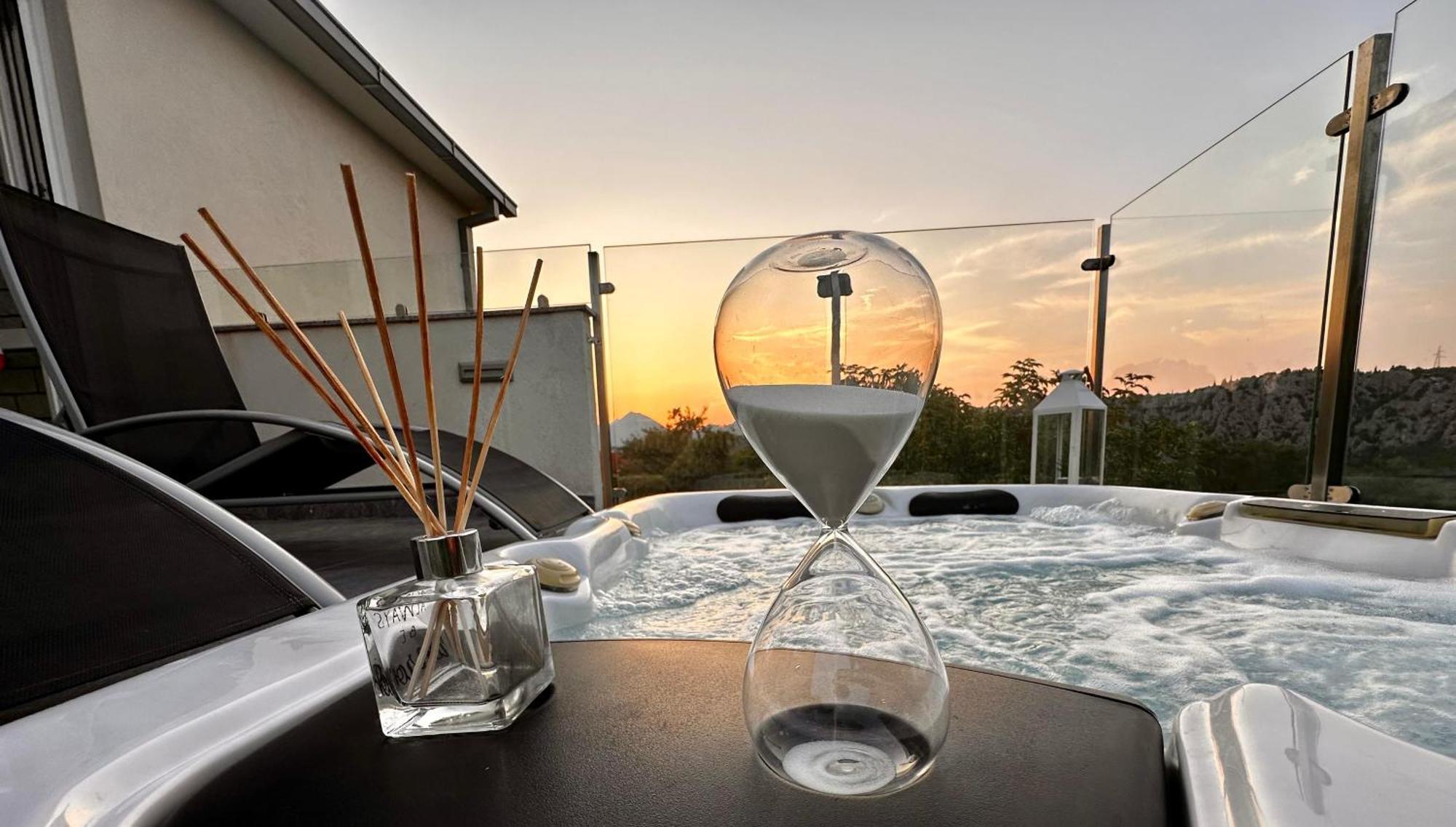 Summer House Nika with Jacuzzi Slime Exterior foto